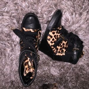CHEETAH wedge sneaker
